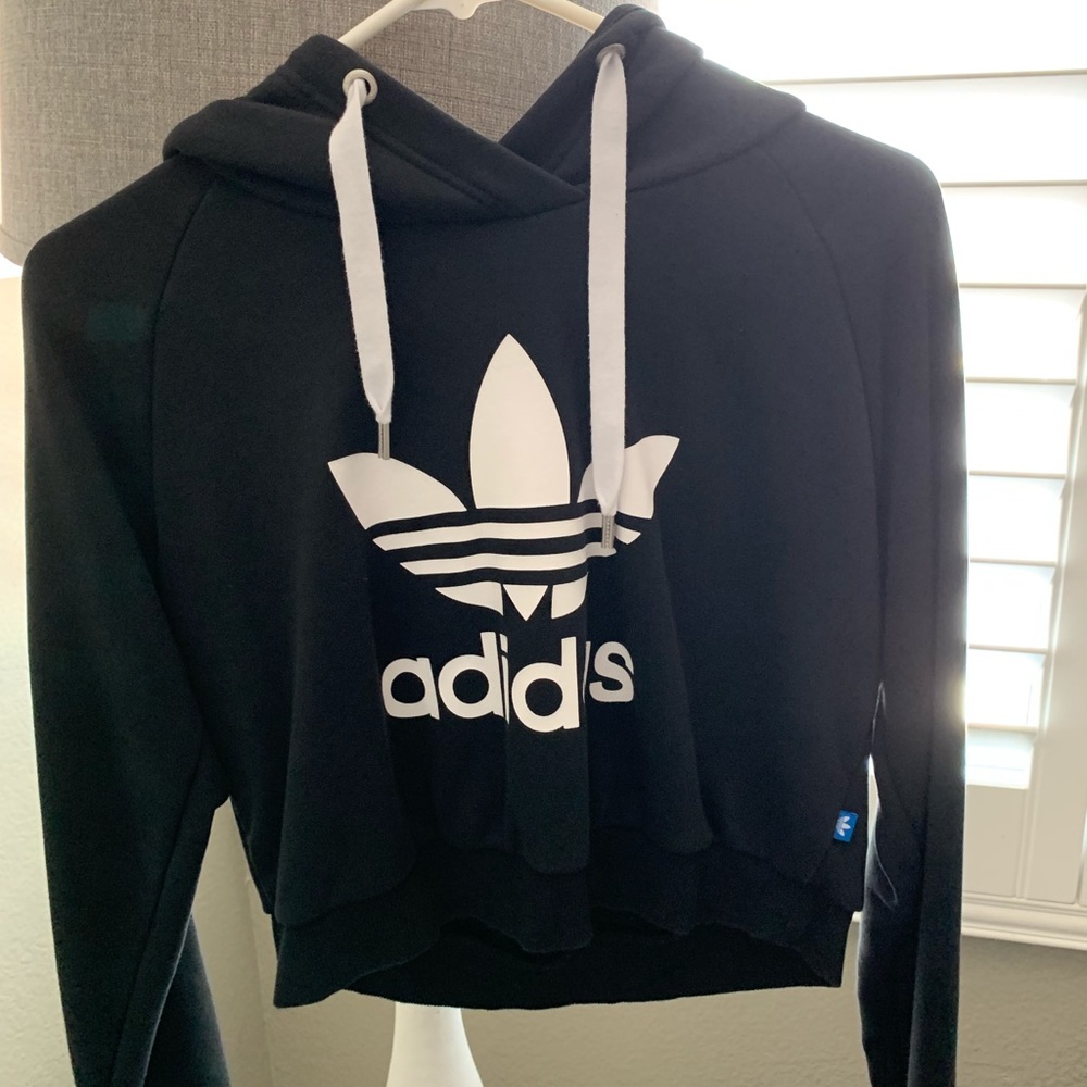 Adidas cropped hoodie - Picture 1 of 1